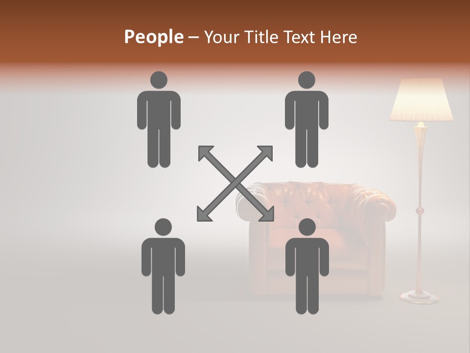 Armchair Floor Chester PowerPoint Template