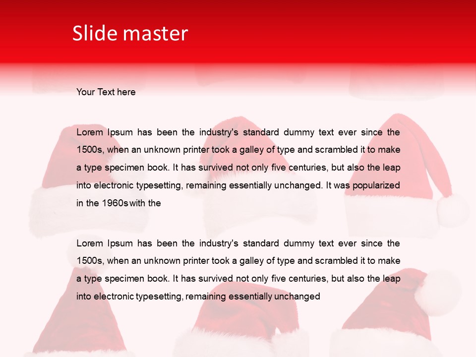 Xmas Holiday Winter PowerPoint Template