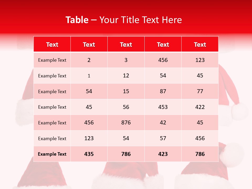 Xmas Holiday Winter PowerPoint Template
