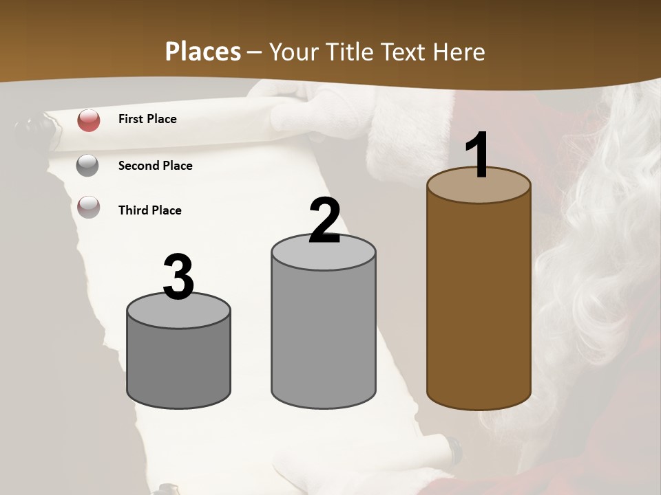 Figure Corporate Chair PowerPoint Template