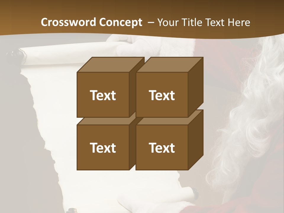 Figure Corporate Chair PowerPoint Template