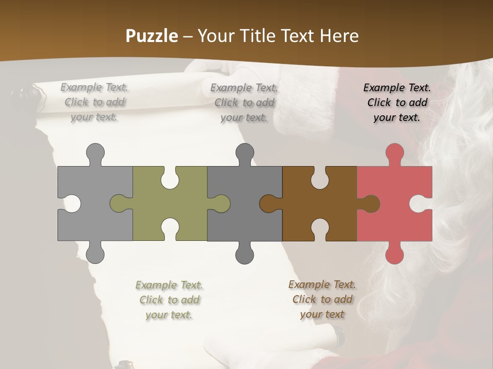 Figure Corporate Chair PowerPoint Template