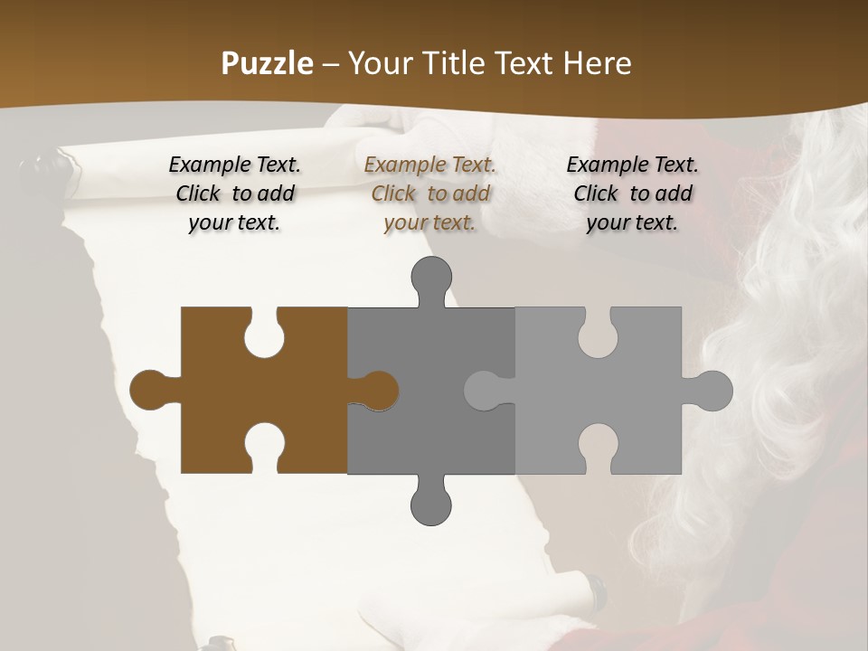 Figure Corporate Chair PowerPoint Template