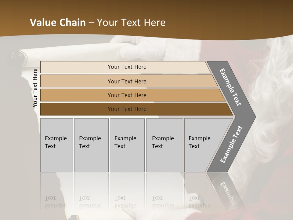 Figure Corporate Chair PowerPoint Template
