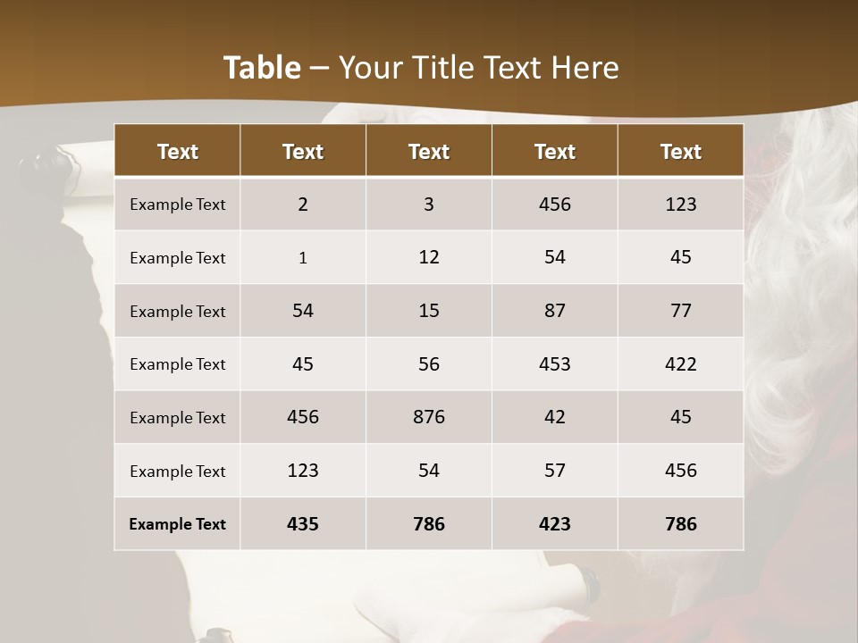 Figure Corporate Chair PowerPoint Template