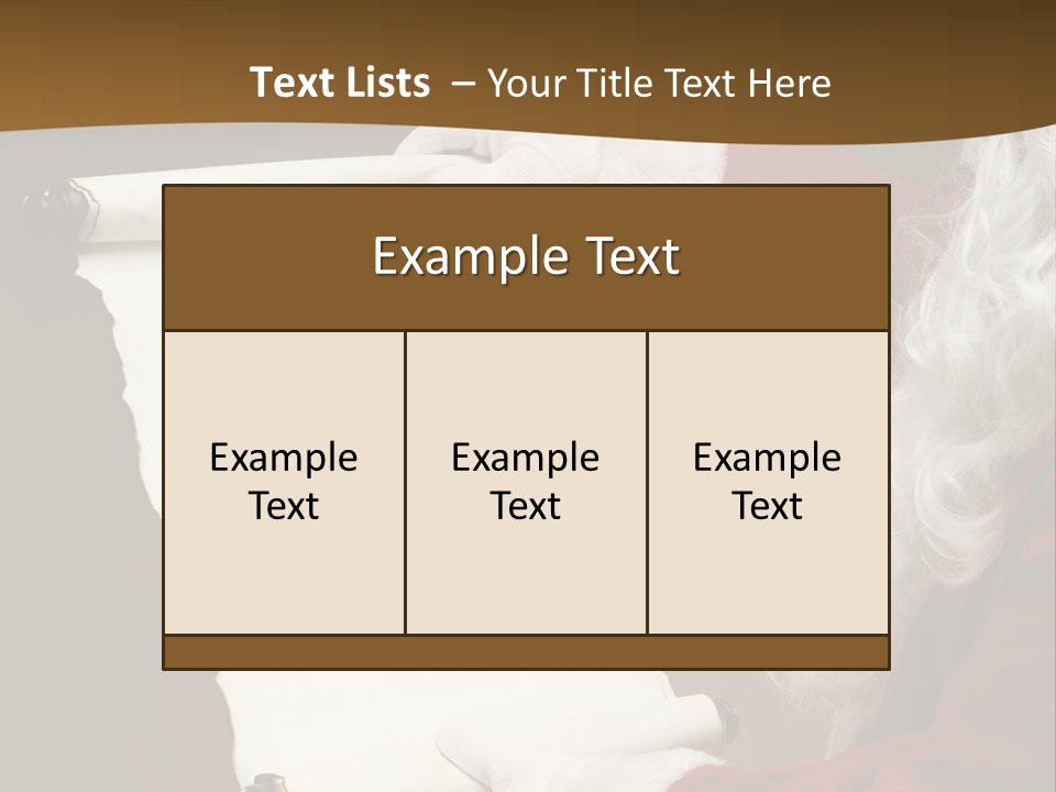 Figure Corporate Chair PowerPoint Template