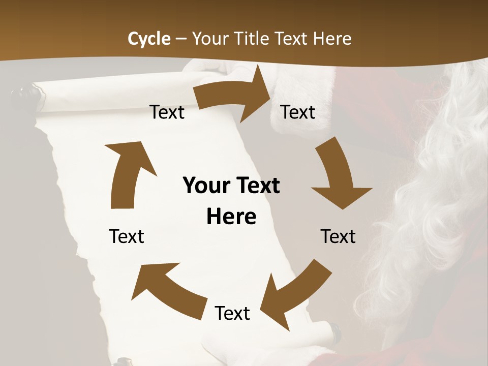 Figure Corporate Chair PowerPoint Template