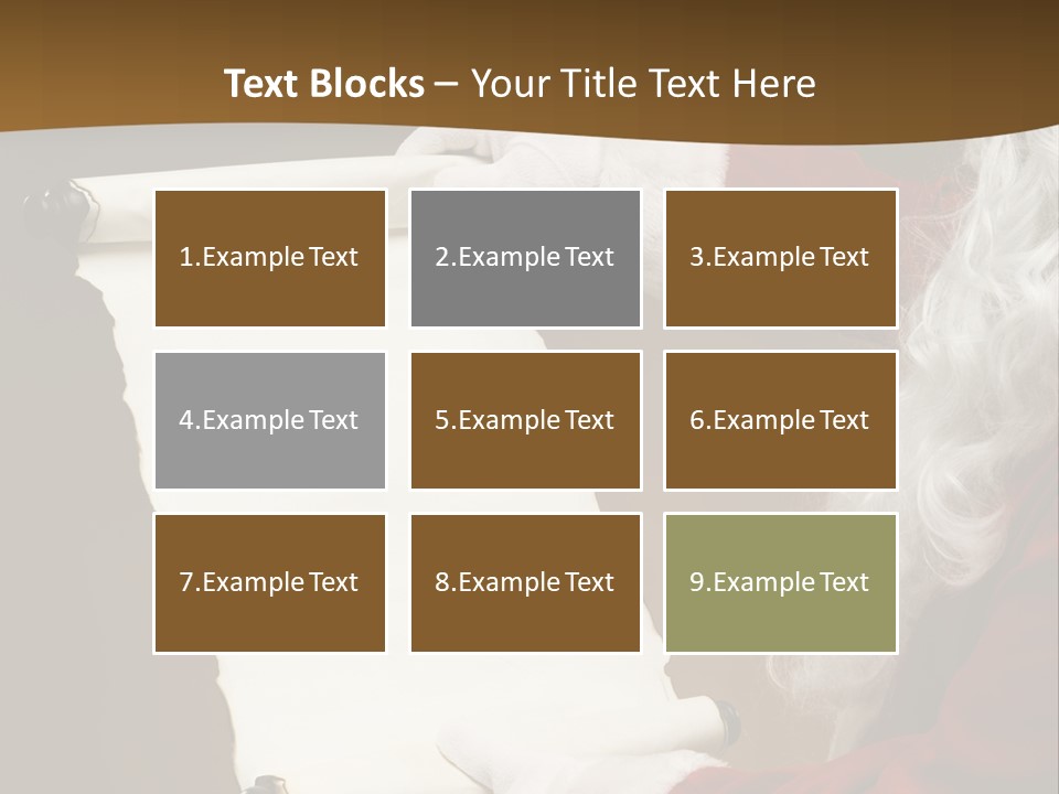 Figure Corporate Chair PowerPoint Template