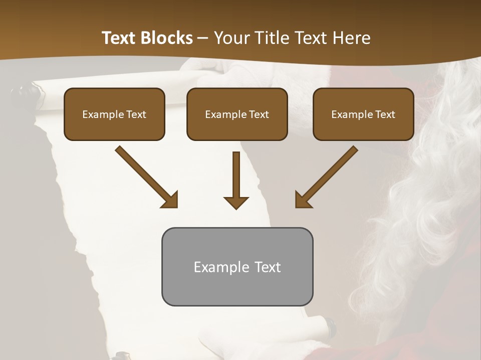 Figure Corporate Chair PowerPoint Template