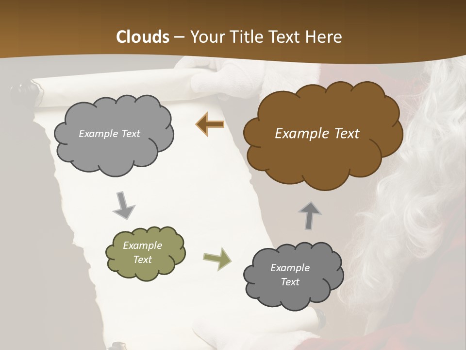 Figure Corporate Chair PowerPoint Template