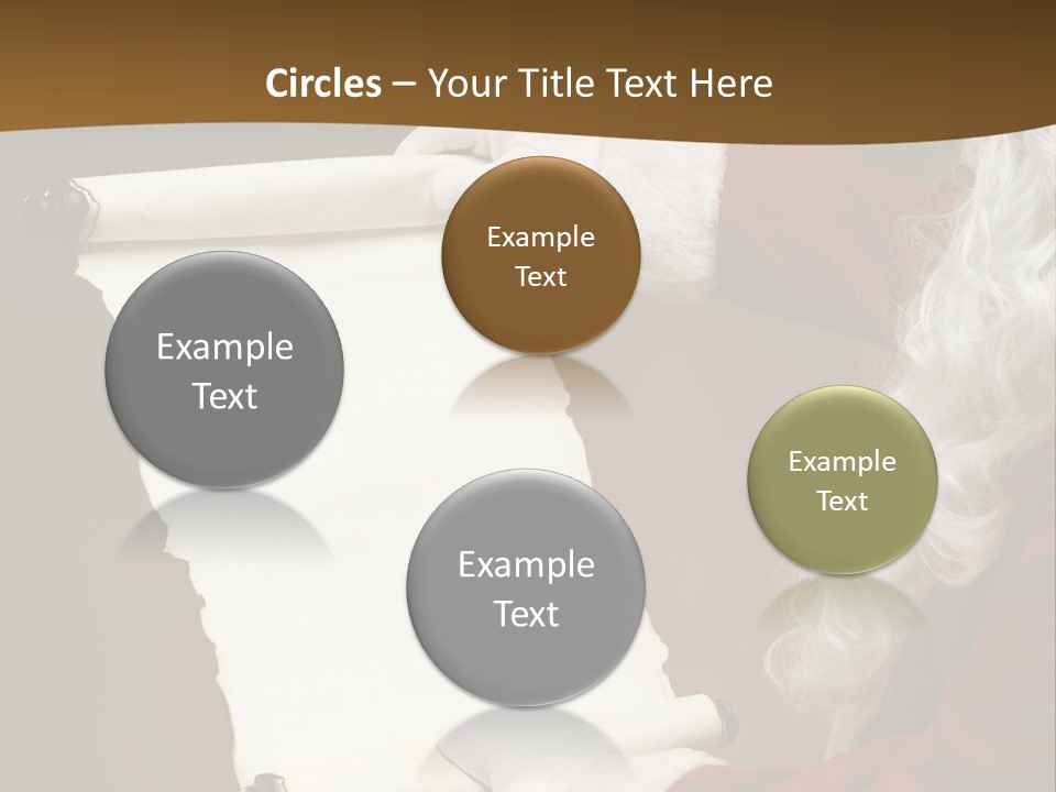 Figure Corporate Chair PowerPoint Template