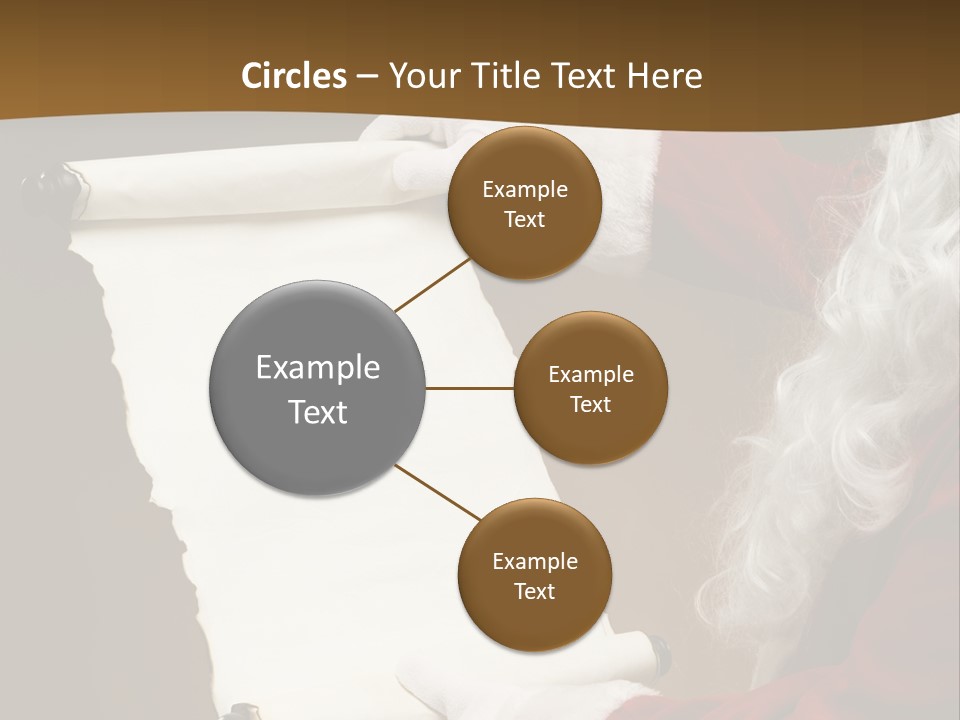 Figure Corporate Chair PowerPoint Template