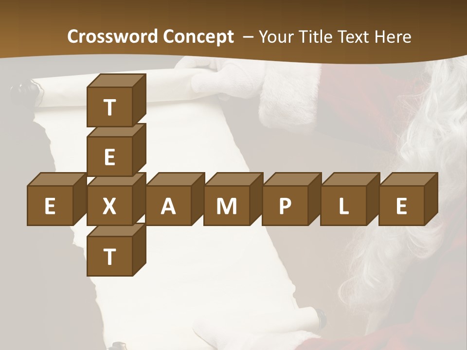 Figure Corporate Chair PowerPoint Template