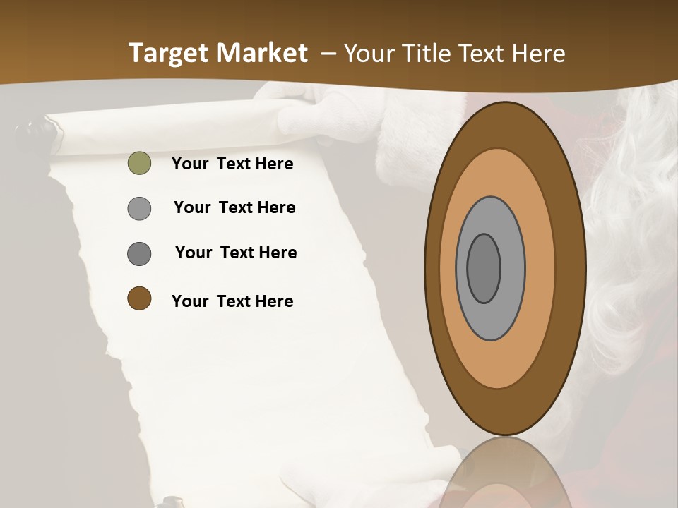 Figure Corporate Chair PowerPoint Template