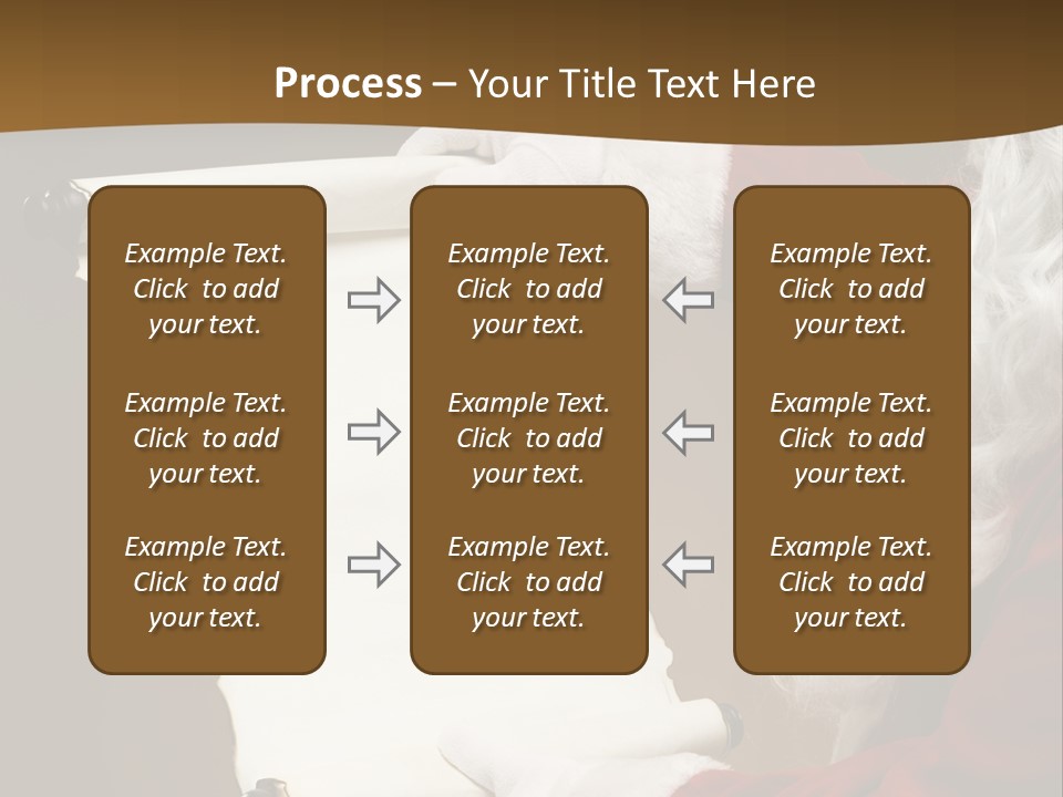 Figure Corporate Chair PowerPoint Template