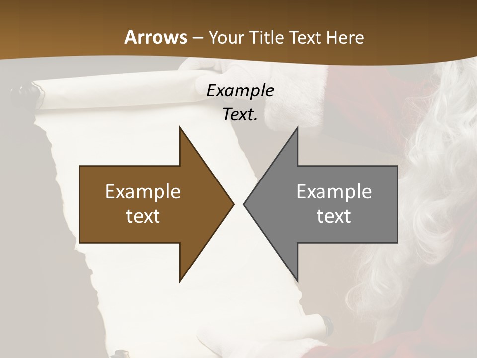 Figure Corporate Chair PowerPoint Template