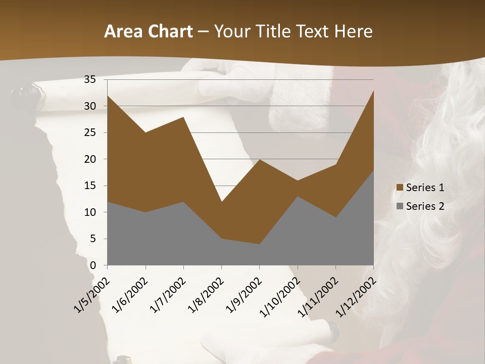 Figure Corporate Chair PowerPoint Template
