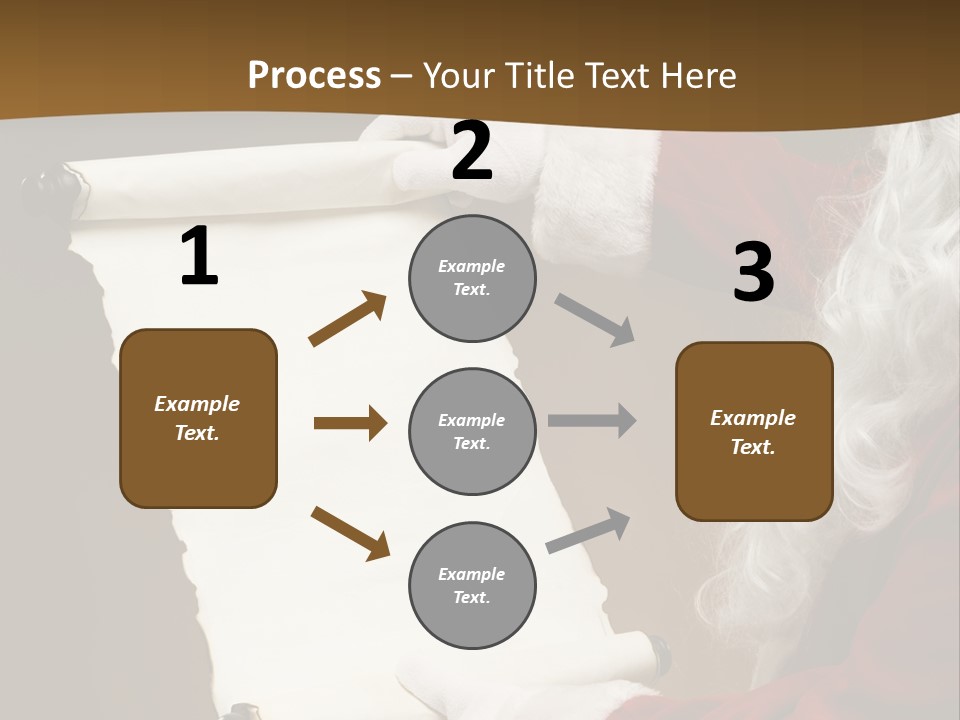 Figure Corporate Chair PowerPoint Template