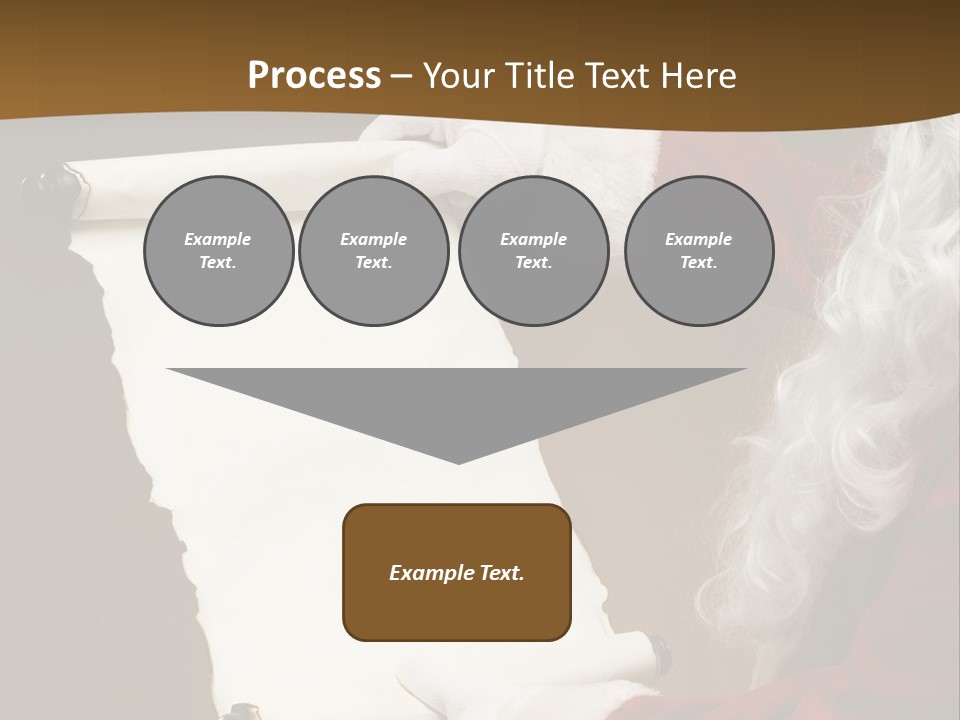 Figure Corporate Chair PowerPoint Template