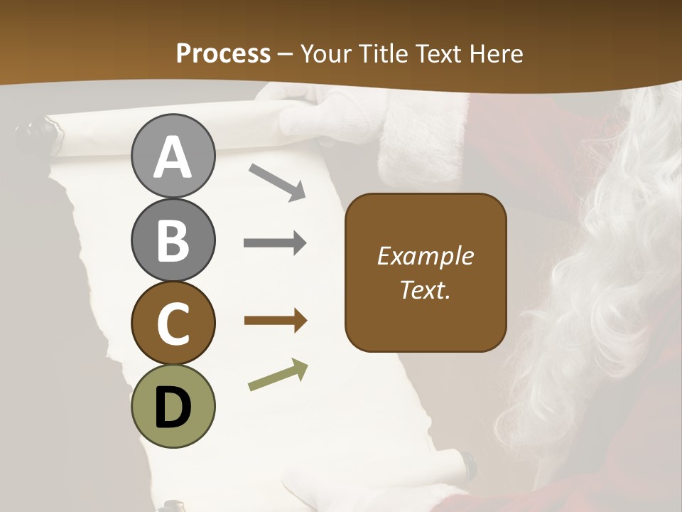 Figure Corporate Chair PowerPoint Template