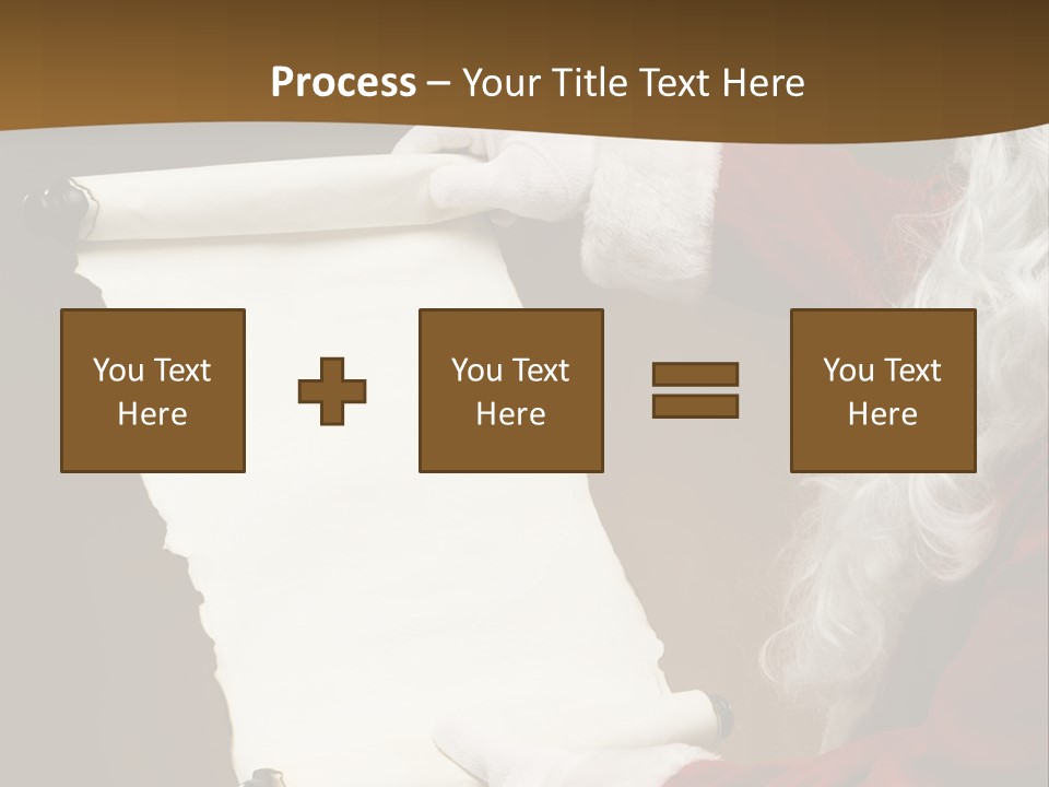Figure Corporate Chair PowerPoint Template