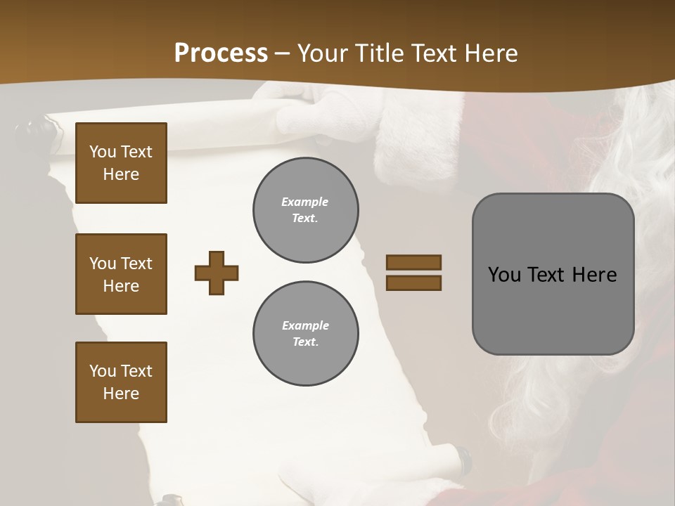 Figure Corporate Chair PowerPoint Template