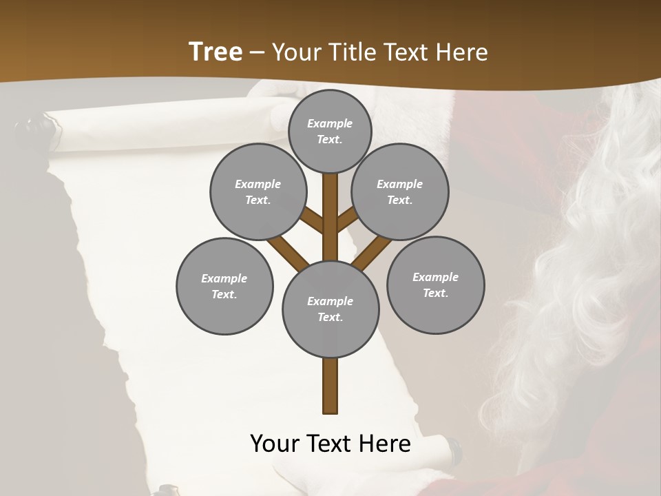 Figure Corporate Chair PowerPoint Template