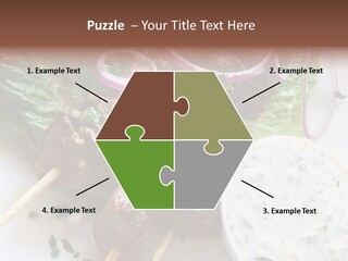 Nobody Yoghurt Food PowerPoint Template