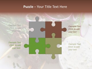 Nobody Yoghurt Food PowerPoint Template