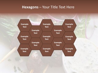 Nobody Yoghurt Food PowerPoint Template