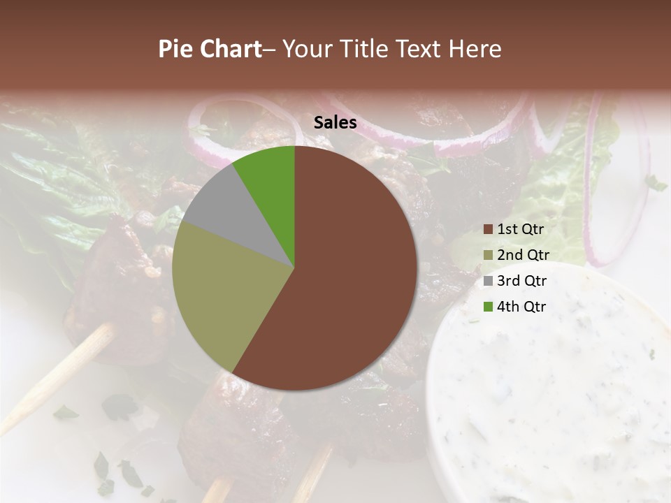 Nobody Yoghurt Food PowerPoint Template