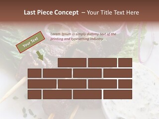 Nobody Yoghurt Food PowerPoint Template