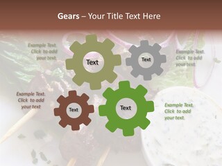 Nobody Yoghurt Food PowerPoint Template