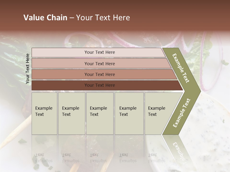 Nobody Yoghurt Food PowerPoint Template