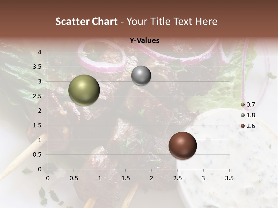 Nobody Yoghurt Food PowerPoint Template