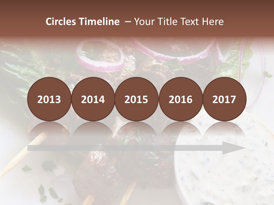 Nobody Yoghurt Food PowerPoint Template