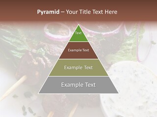 Nobody Yoghurt Food PowerPoint Template