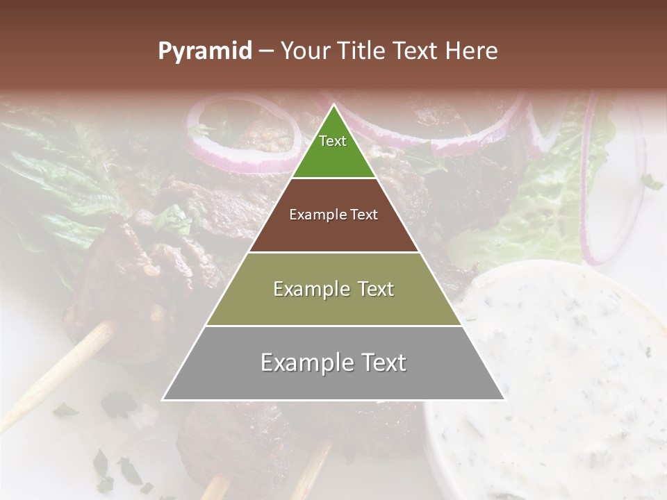 Nobody Yoghurt Food PowerPoint Template