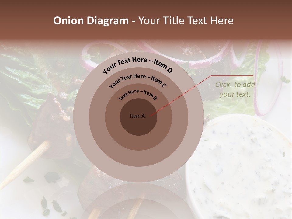 Nobody Yoghurt Food PowerPoint Template