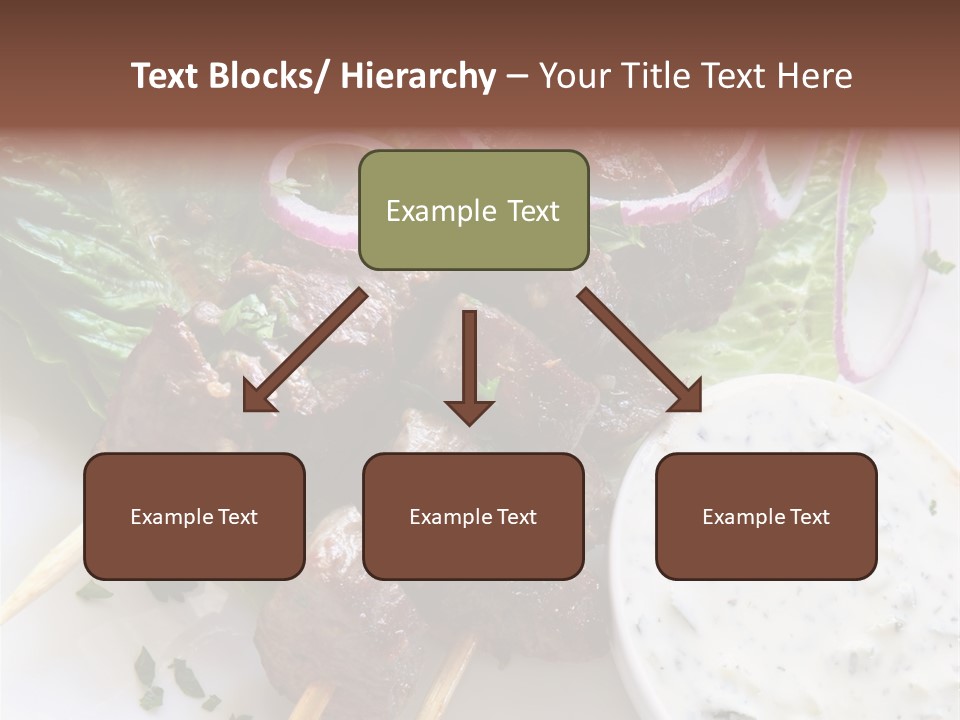 Nobody Yoghurt Food PowerPoint Template