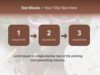 Nobody Yoghurt Food PowerPoint Template