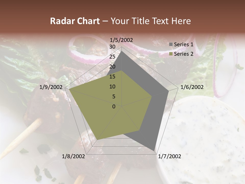 Nobody Yoghurt Food PowerPoint Template