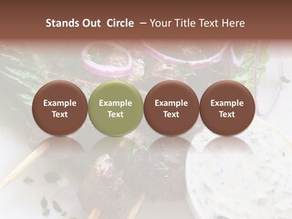 Nobody Yoghurt Food PowerPoint Template