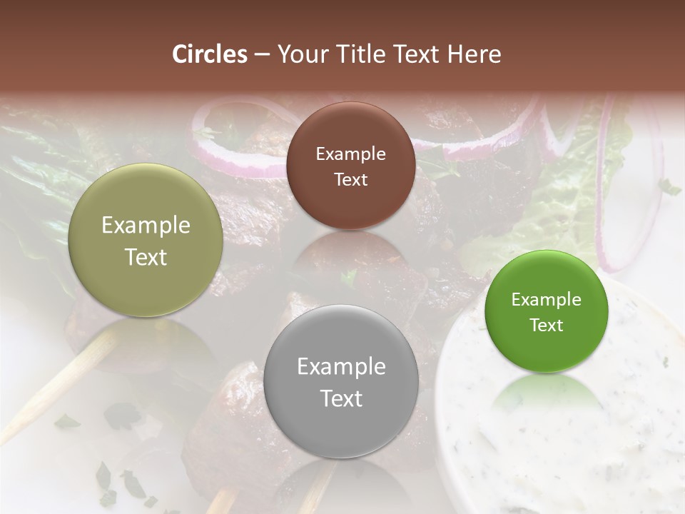 Nobody Yoghurt Food PowerPoint Template