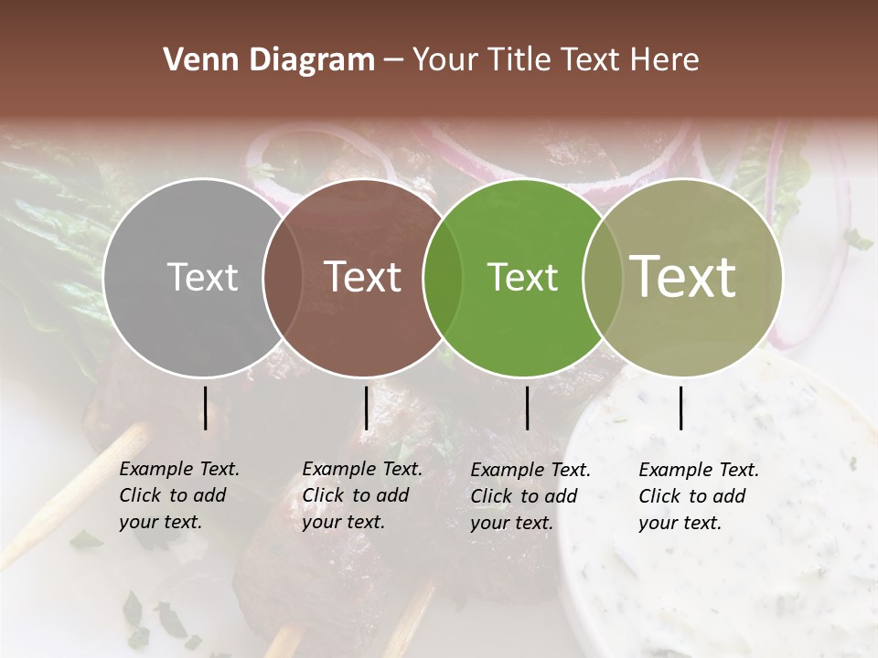Nobody Yoghurt Food PowerPoint Template