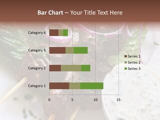 Nobody Yoghurt Food PowerPoint Template