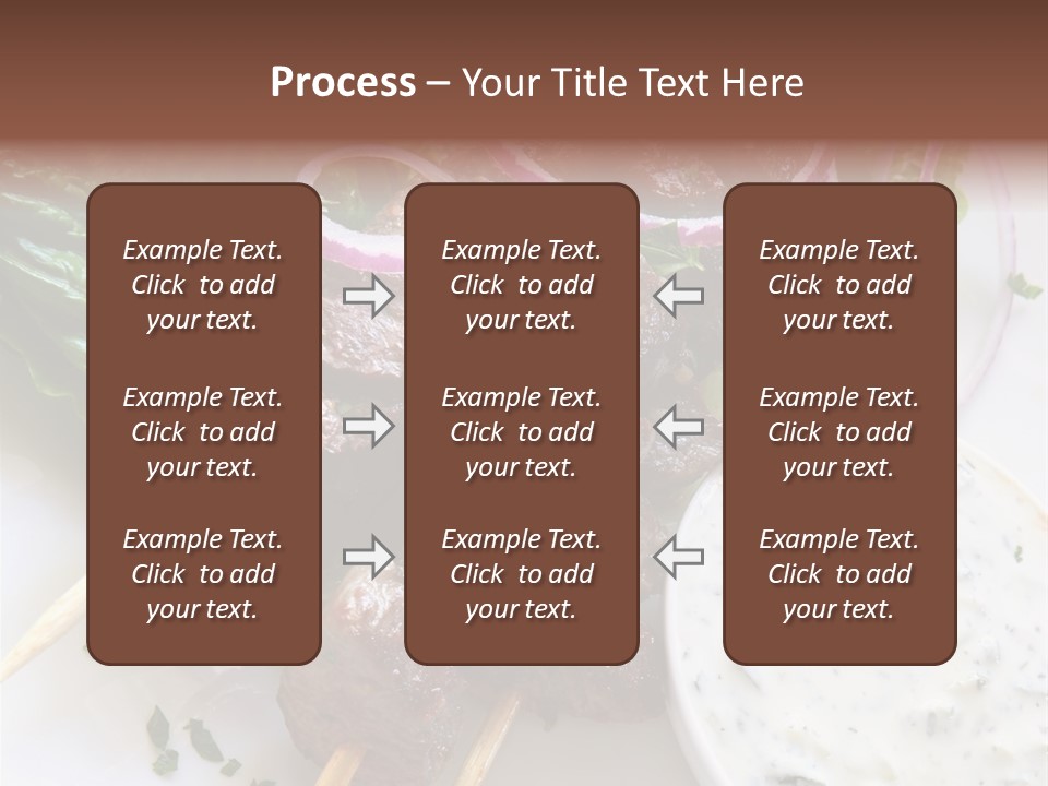 Nobody Yoghurt Food PowerPoint Template