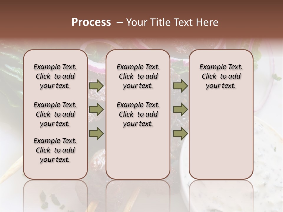 Nobody Yoghurt Food PowerPoint Template