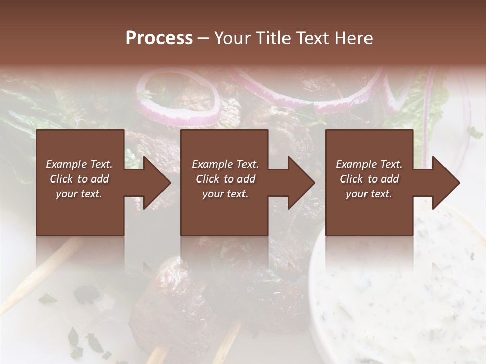 Nobody Yoghurt Food PowerPoint Template