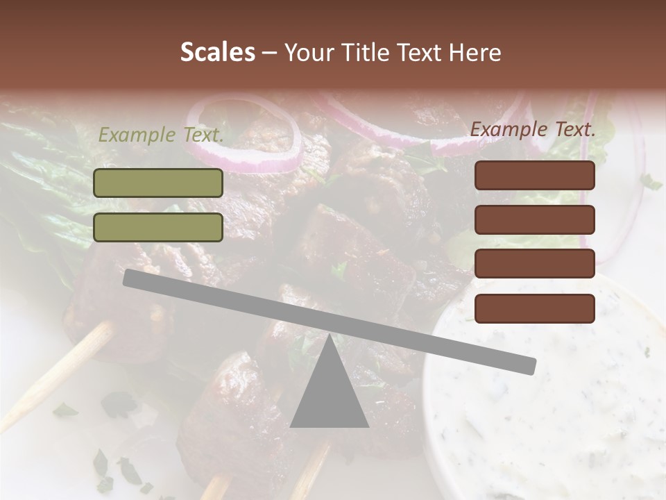 Nobody Yoghurt Food PowerPoint Template